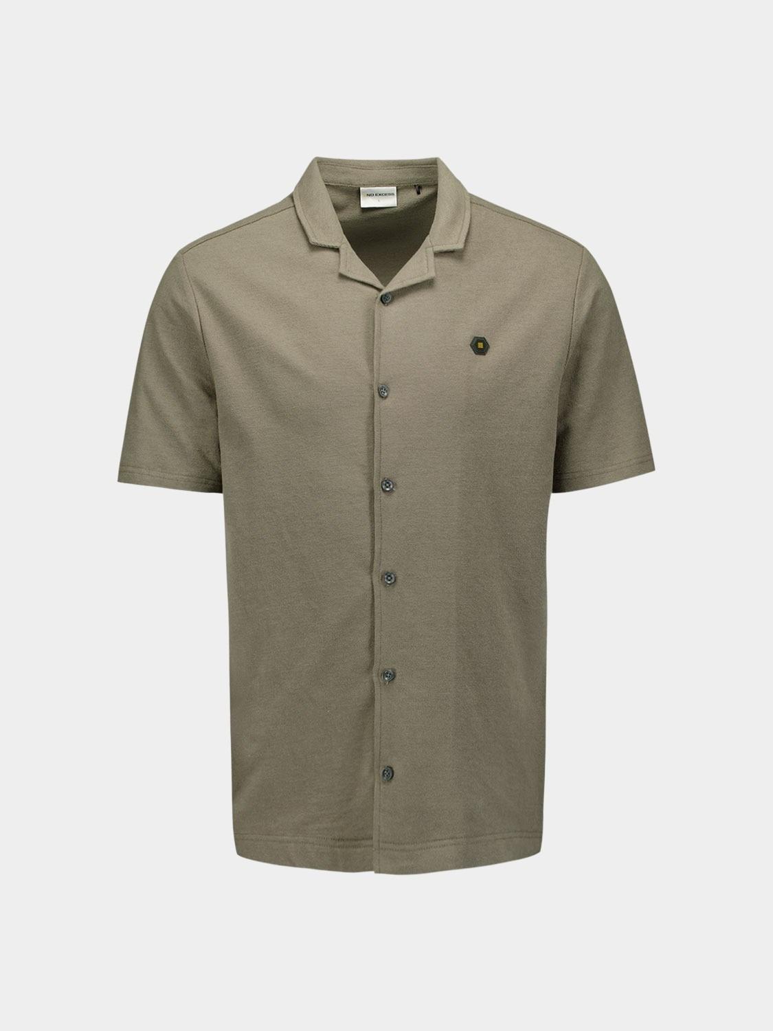 No Excess Casual hemd korte mouw Groen  27420384/186