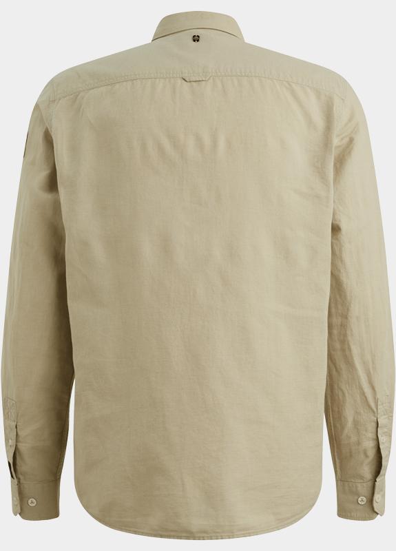 PME Legend Casual hemd korte mouw Groen Short Sleeve Shirt Mattweave PSIS2604214/6123