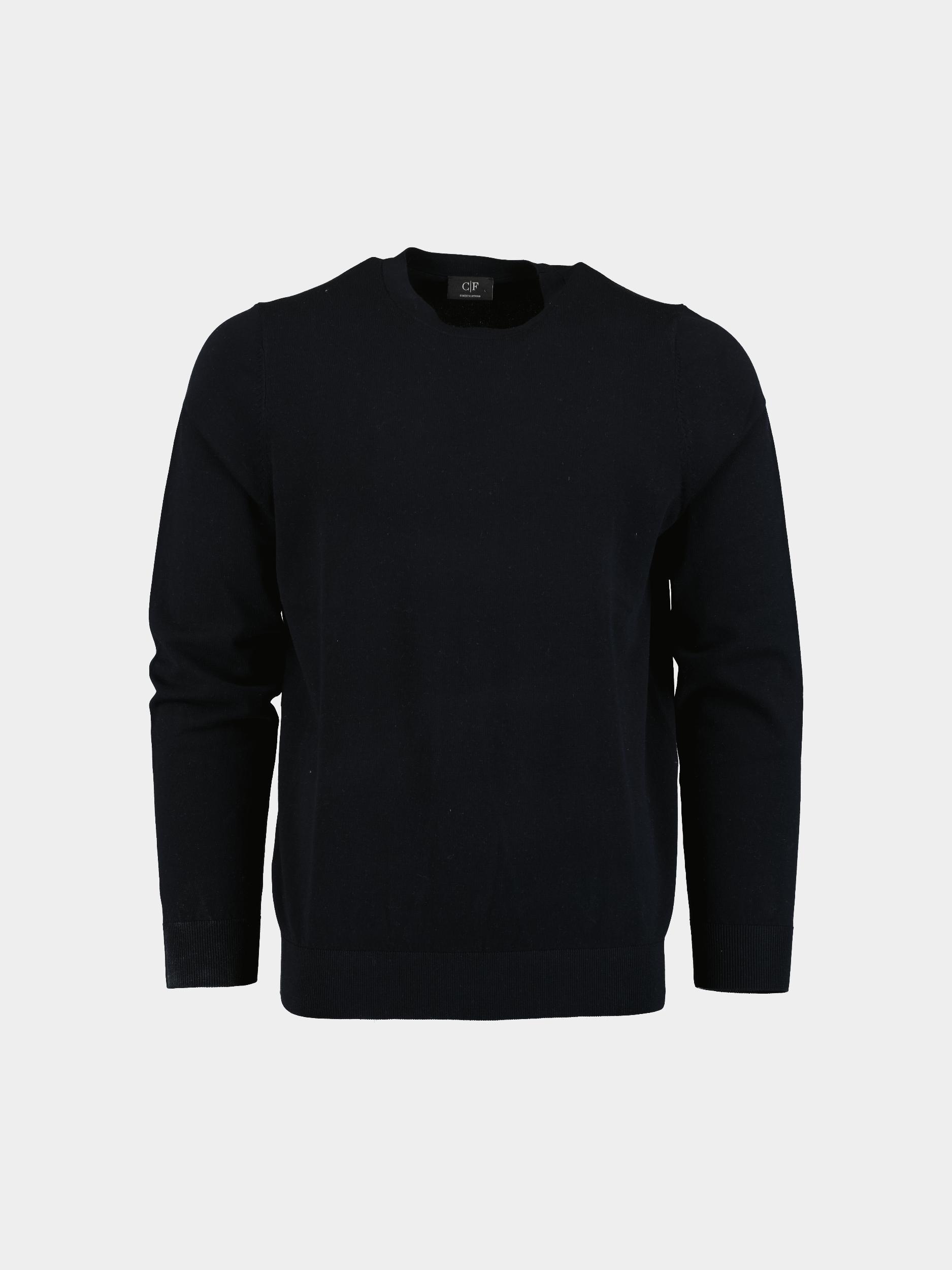 Commander Pullover Blauw Rdh.-Pullover, 1/1 Arm 213013087/607