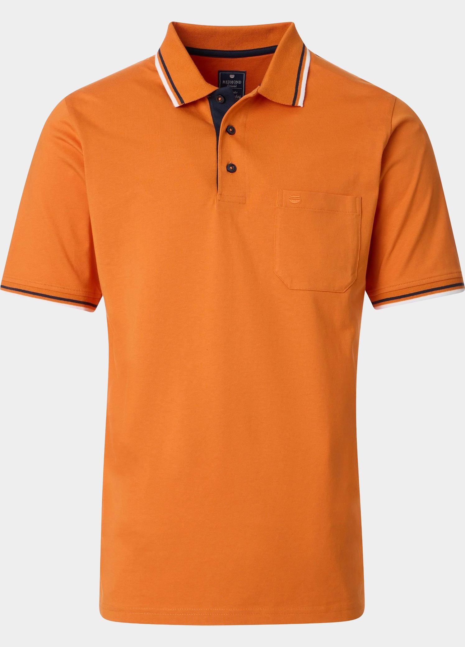 Redmond Polo heren Oranje Polo Shirt Jersey 251470900/204