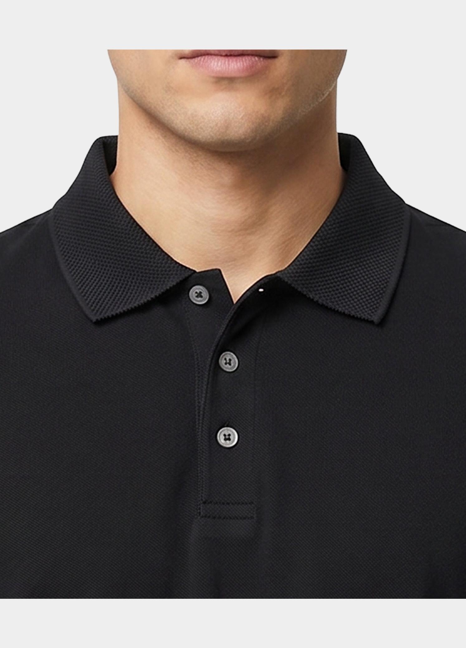 Scotland Blue Polo heren Zwart Boris Polo SPE25108BO40SB/990 black