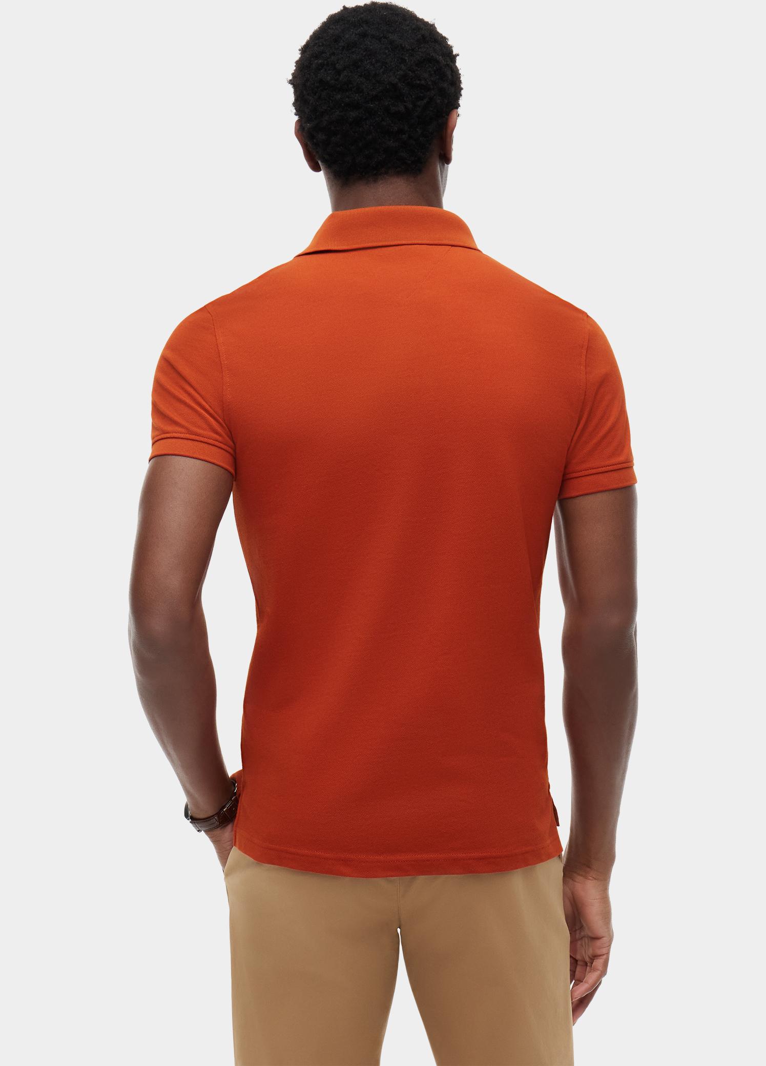 Tommy Hilfiger Polo heren Rood 1985 Slim Polo MW0MW17771/S0F