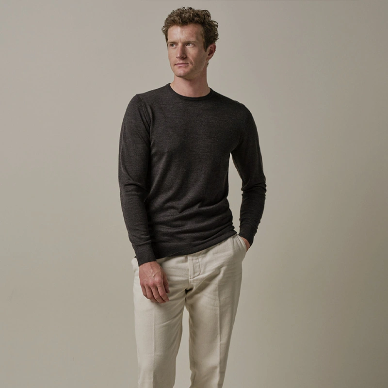 Profuomo pullover bruin