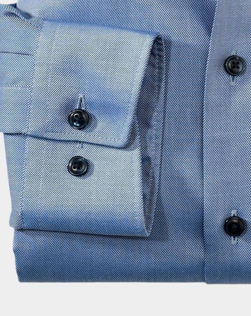 Olymp Business hemd lange mouw Blauw 0745/64 Hemden 074564/18