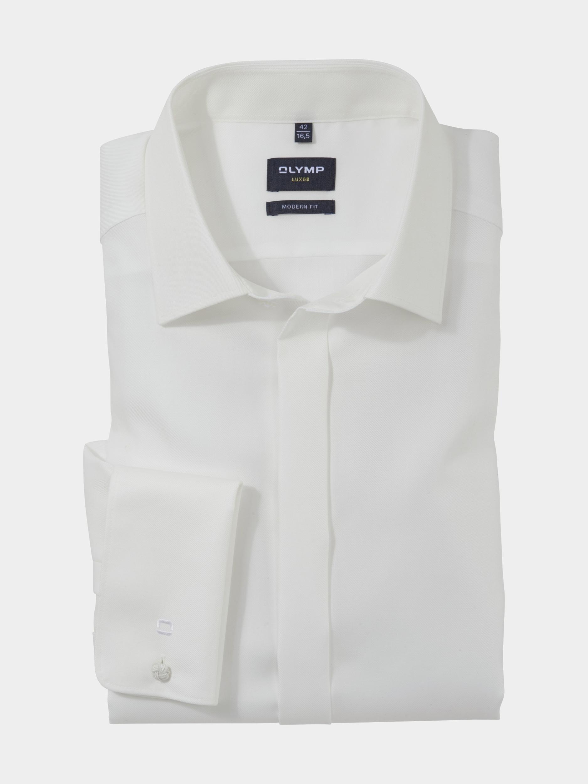 Olymp Business hemd lange mouw Beige 0750/65 Hemden 075065/20