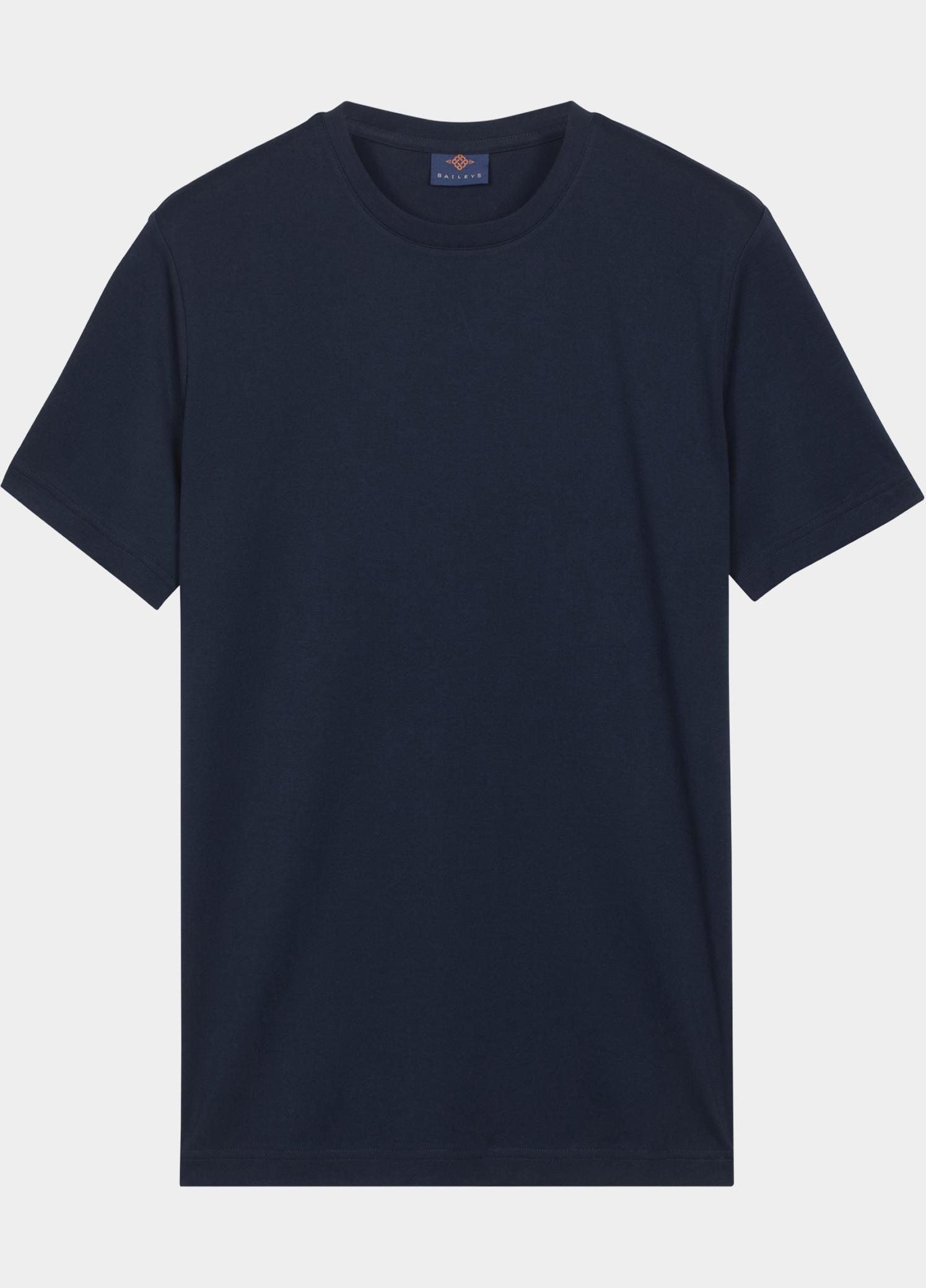 Baileys T-shirt heren Blauw T-Shirt Crew Neck  Jersey 615038/69