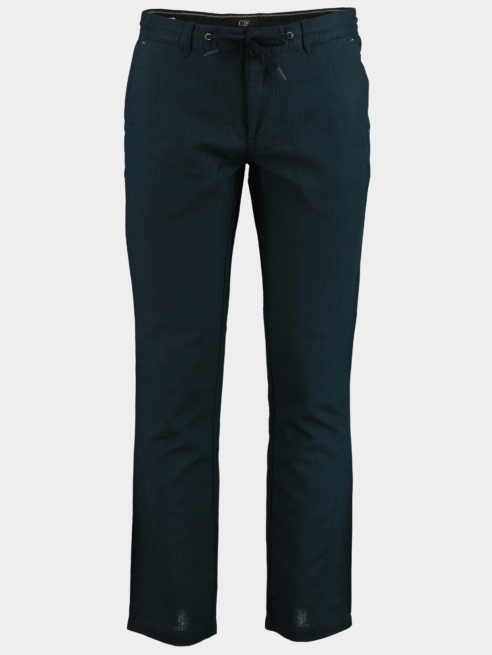 Commander Katoenen Broek Blauw Chino Hose uni 213011632 601