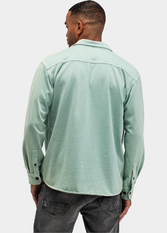 Butcher of Blue Overshirt Groen Phil M2613043/118