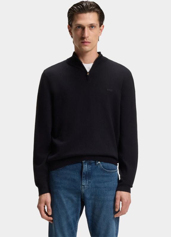 BOSS Black Half Zip Blauw Padro-L 10260473 01 50516914/404