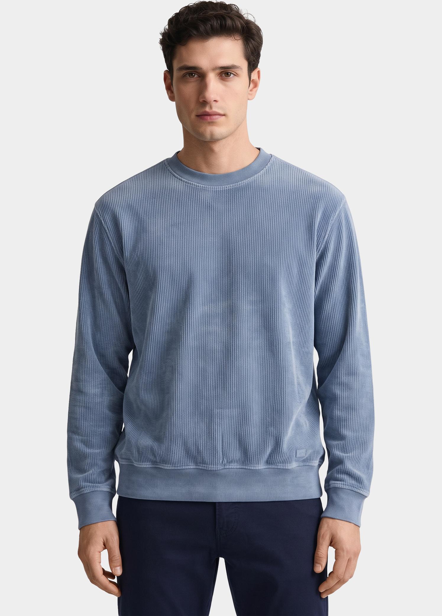 BOSS Orange Sweater heren Blauw We_Clash 10282840 01 50569482/424