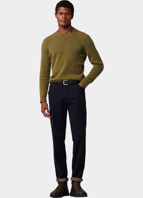 Meyer Katoenen Broek Blauw CHICAGO Art.2-3926 3322392600/18