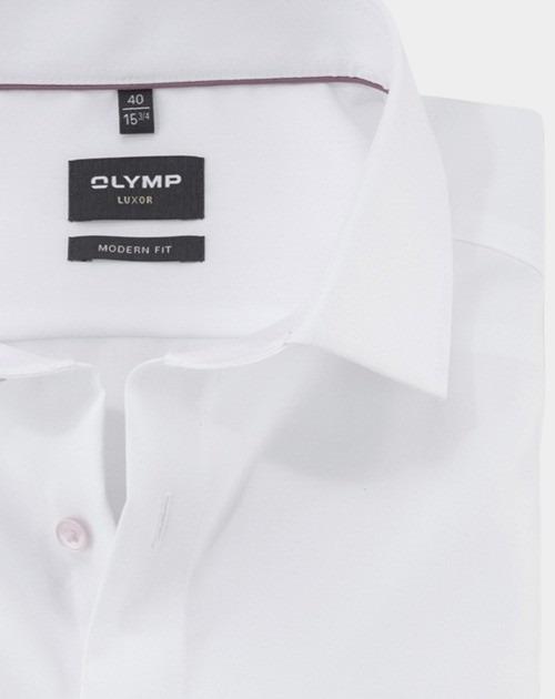 Olymp Business hemd lange mouw Wit Luxor 124254/30