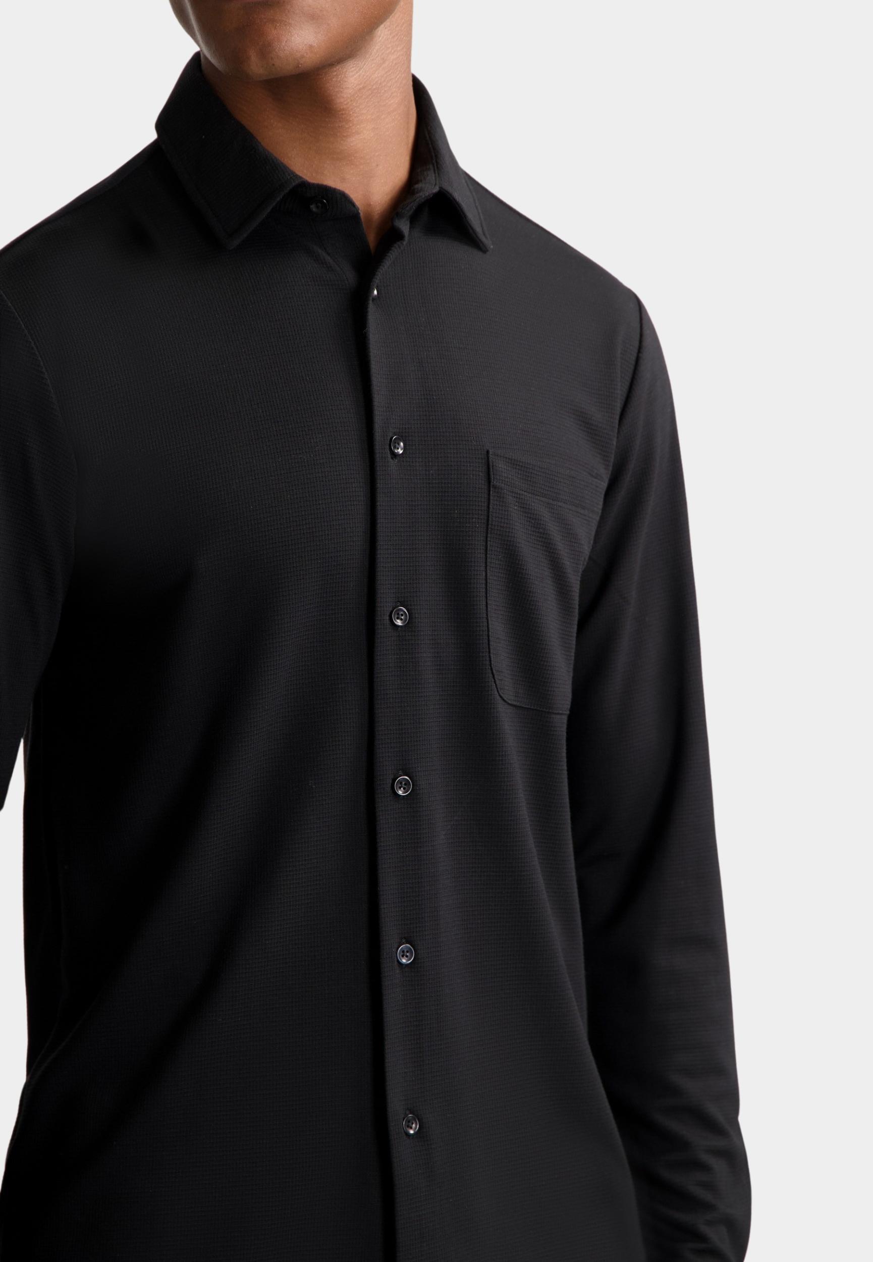 Dstrezzed Casual hemd lange mouw Zwart DS_Fraser Shirt 303972/999