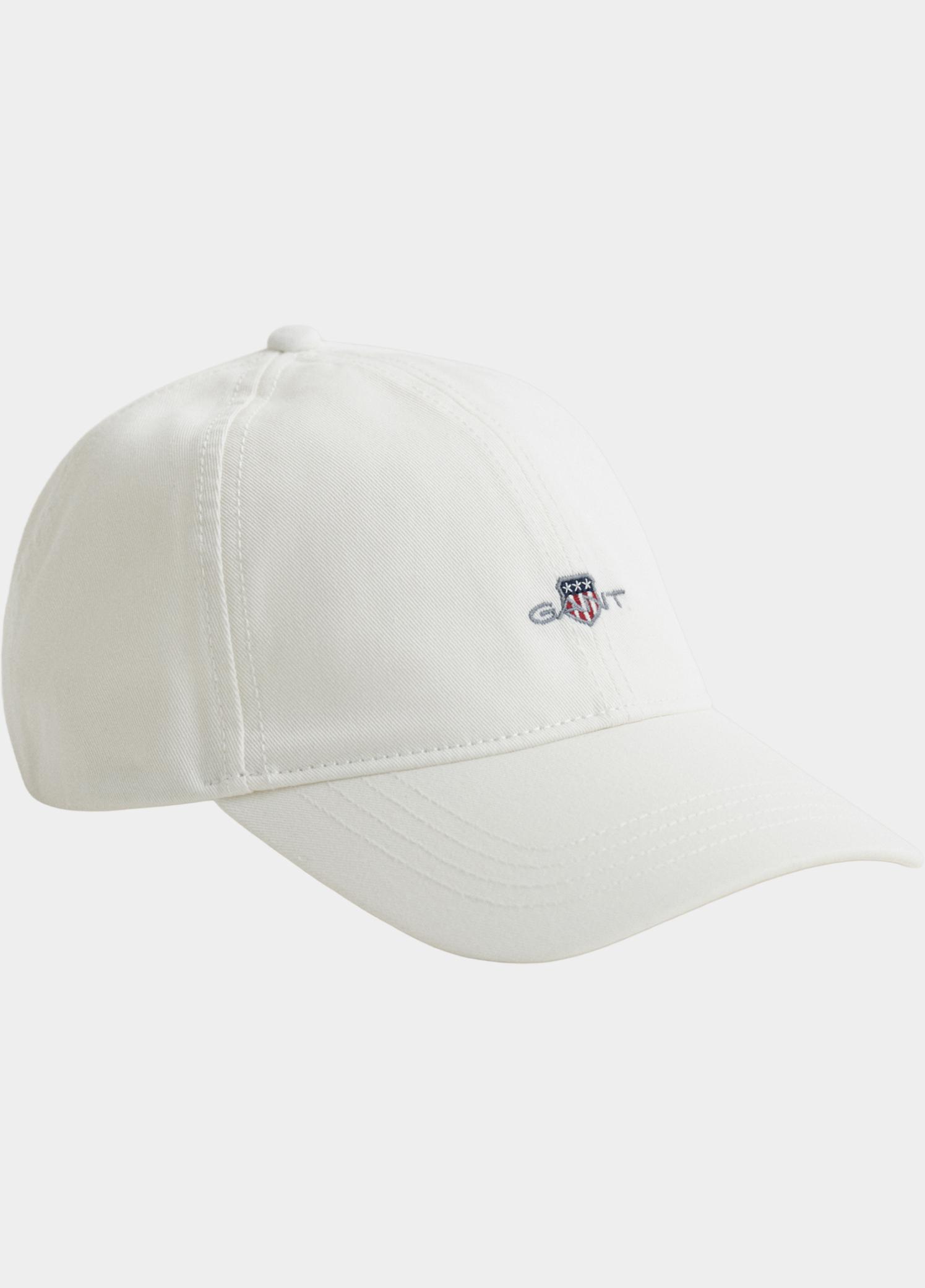 Gant Pet Wit Shield pet van katoenkeper 9901311/113
