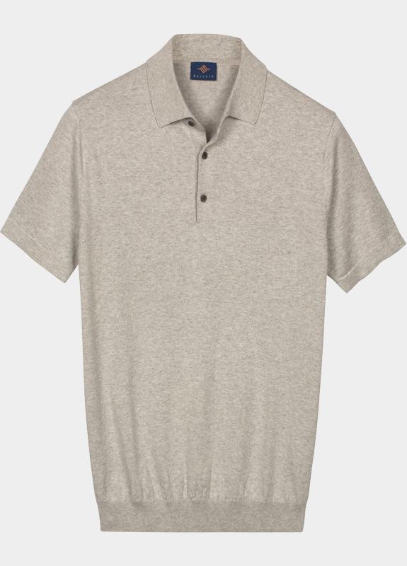 Baileys Polo heren Grijs Polo knitted-SS Polo Collar 1 615788/945