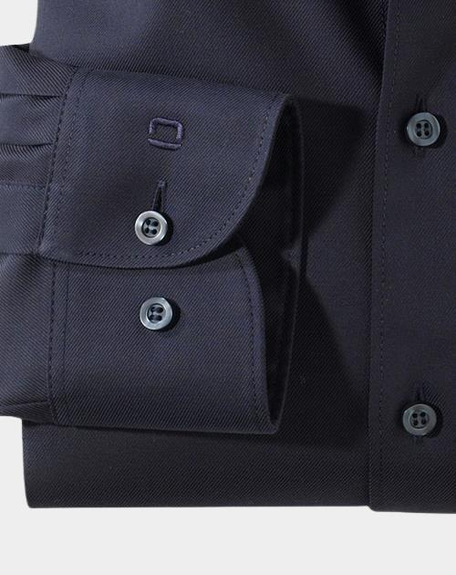 Olymp Business hemd lange mouw Blauw 0763/64 Hemden 076364/14