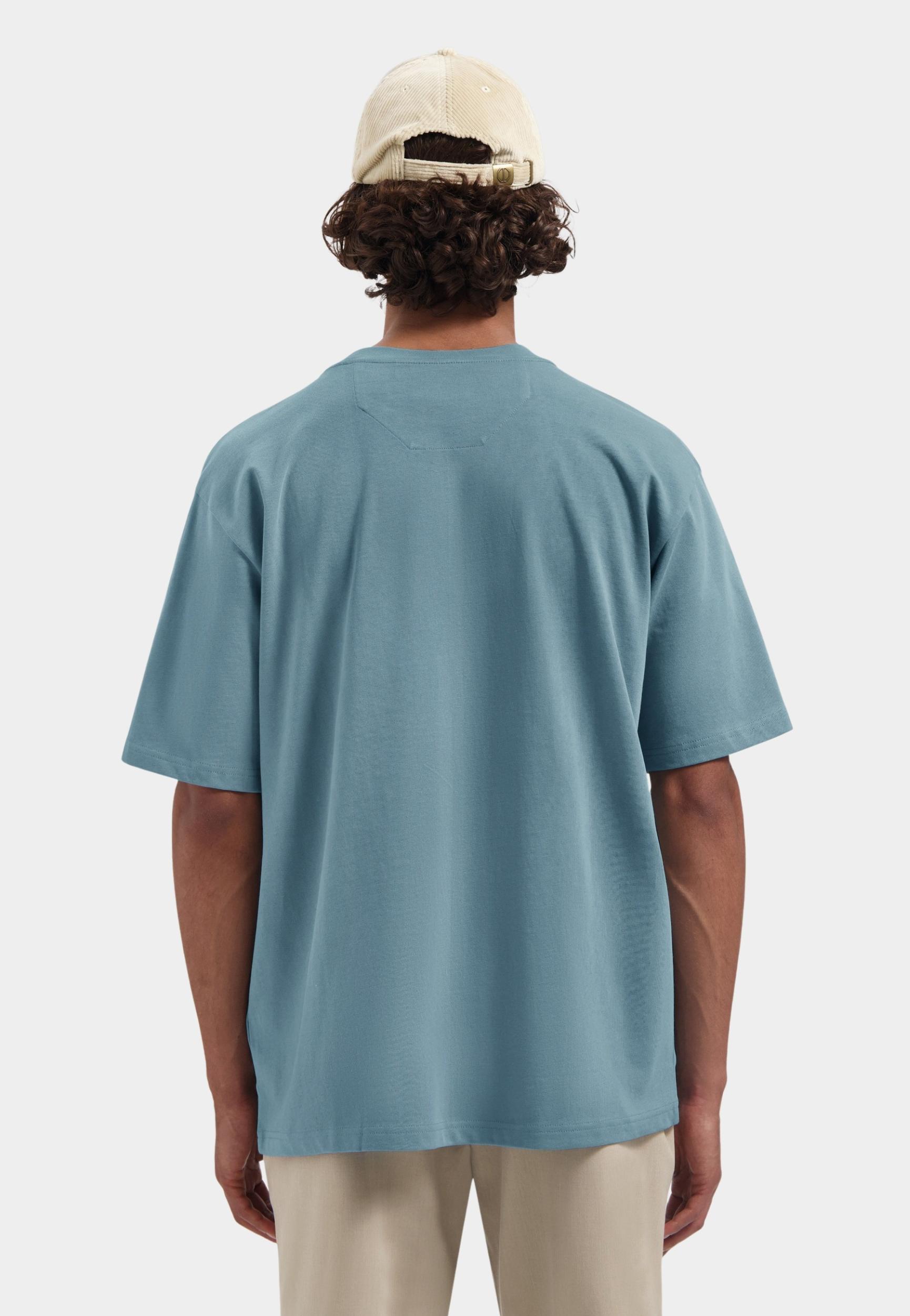 Dstrezzed T-shirt korte mouw Blauw Collin SS Tee 203012-AW25/630