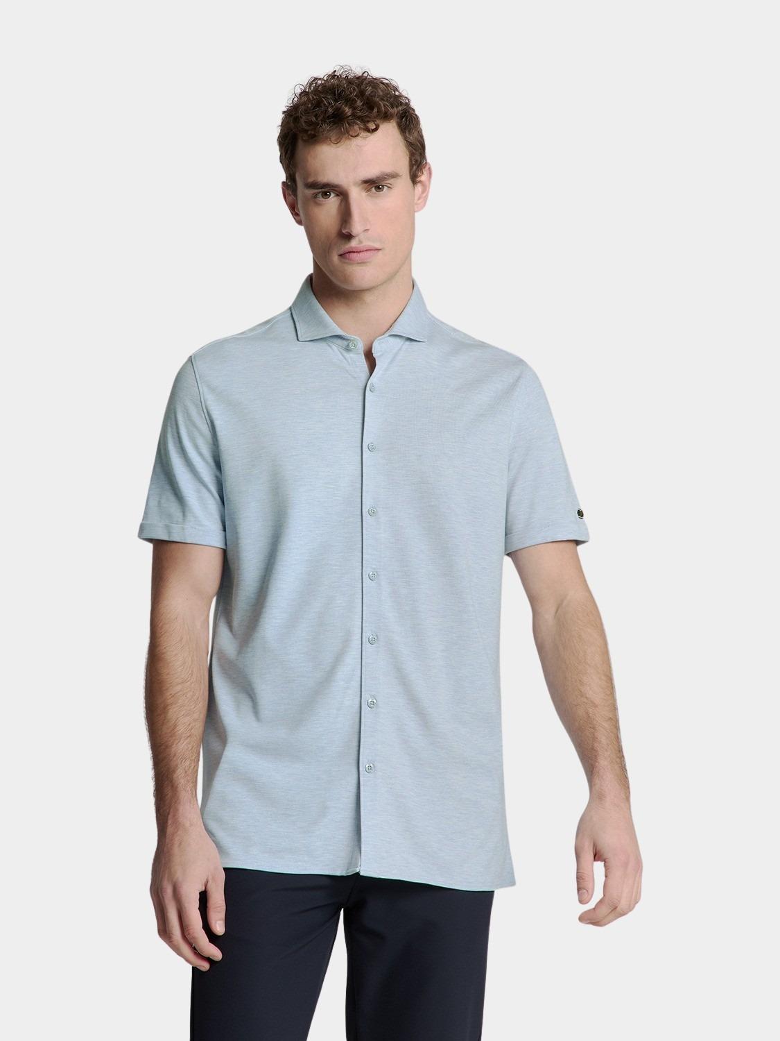 No Excess Casual hemd korte mouw Blauw  27420381/130
