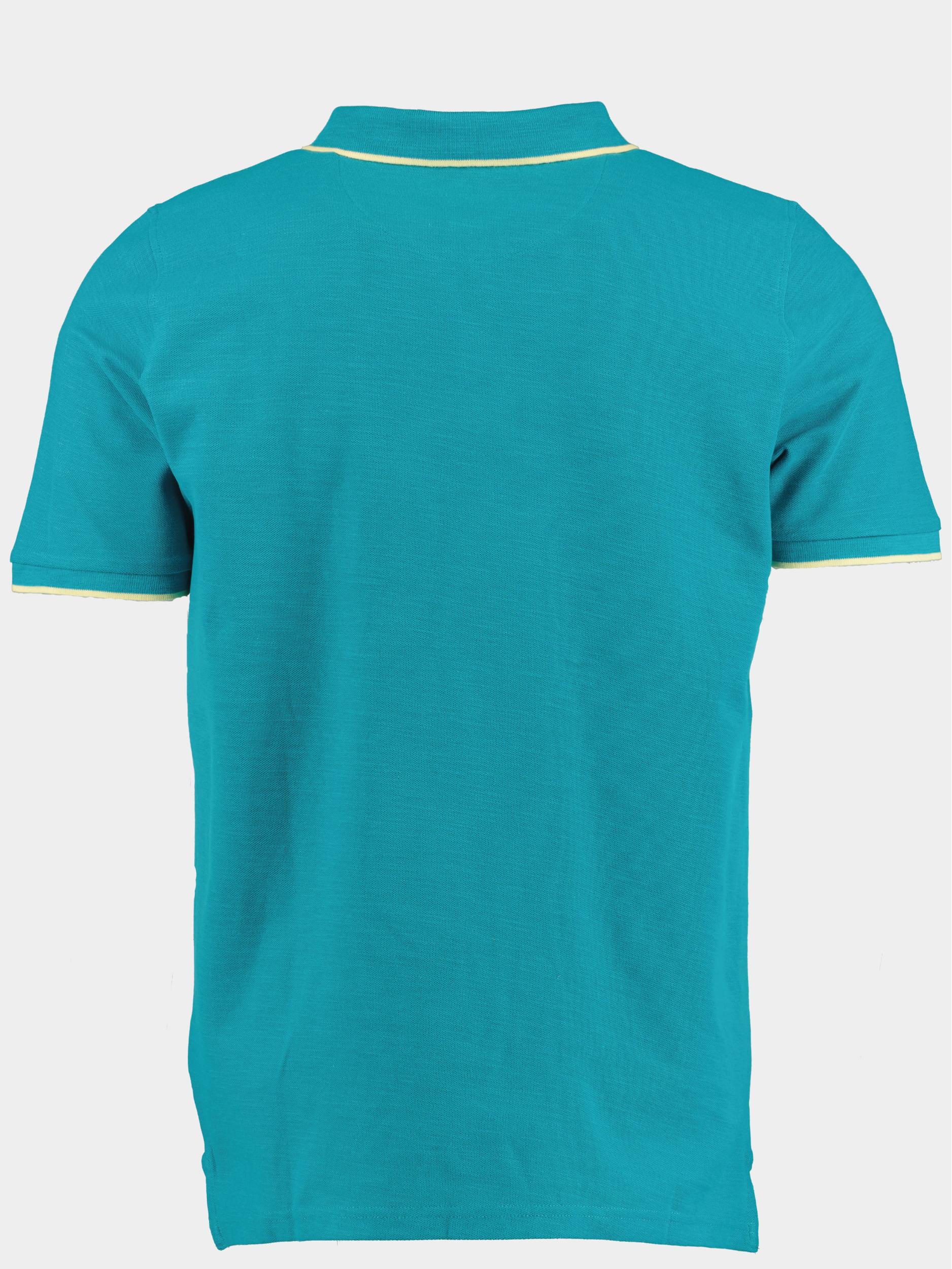 Basefield Polo korte mouw Groen Polo Shirt 1/2 Arm 219017751/506