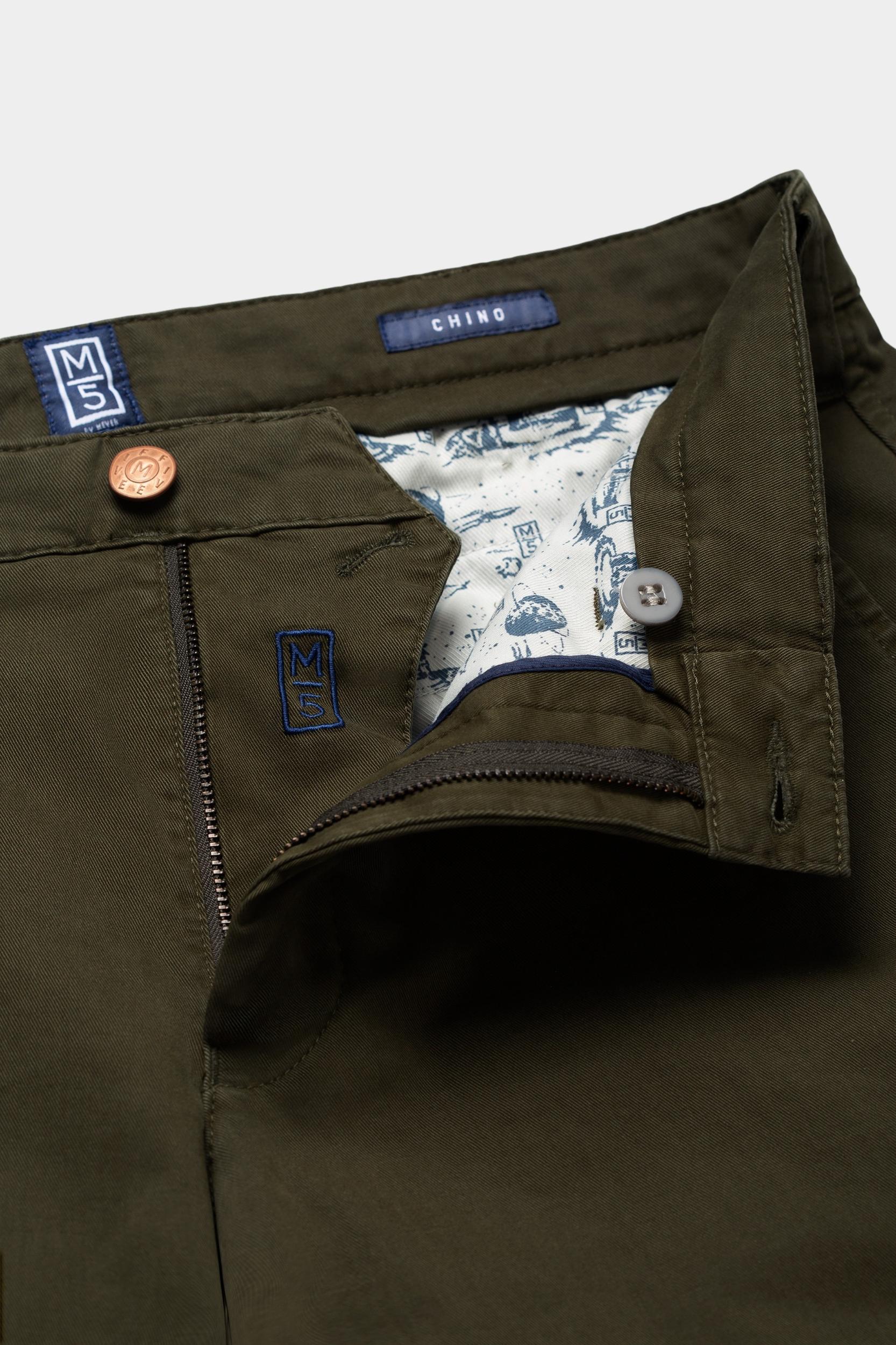 Meyer Katoenen Broek Groen CHINO Art.9-6001 3649600100/28