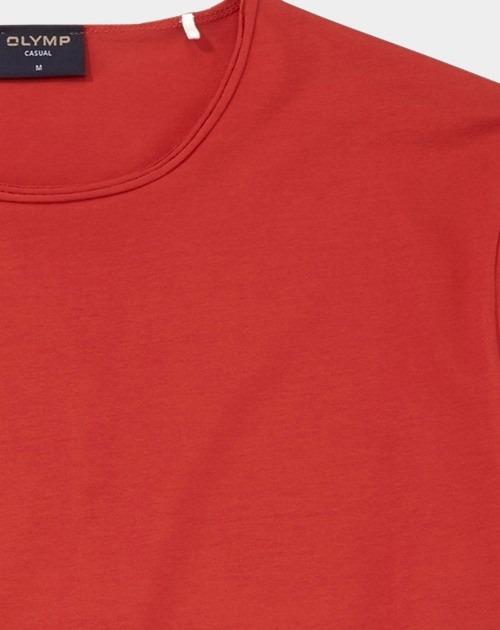 Olymp T-shirt korte mouw Rood T-Shirt CO/EL 560172/34