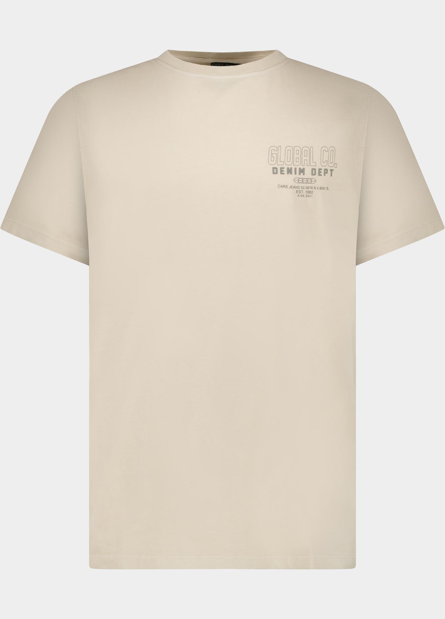 Cars Jeans T-shirt heren Beige Klive 64284/83