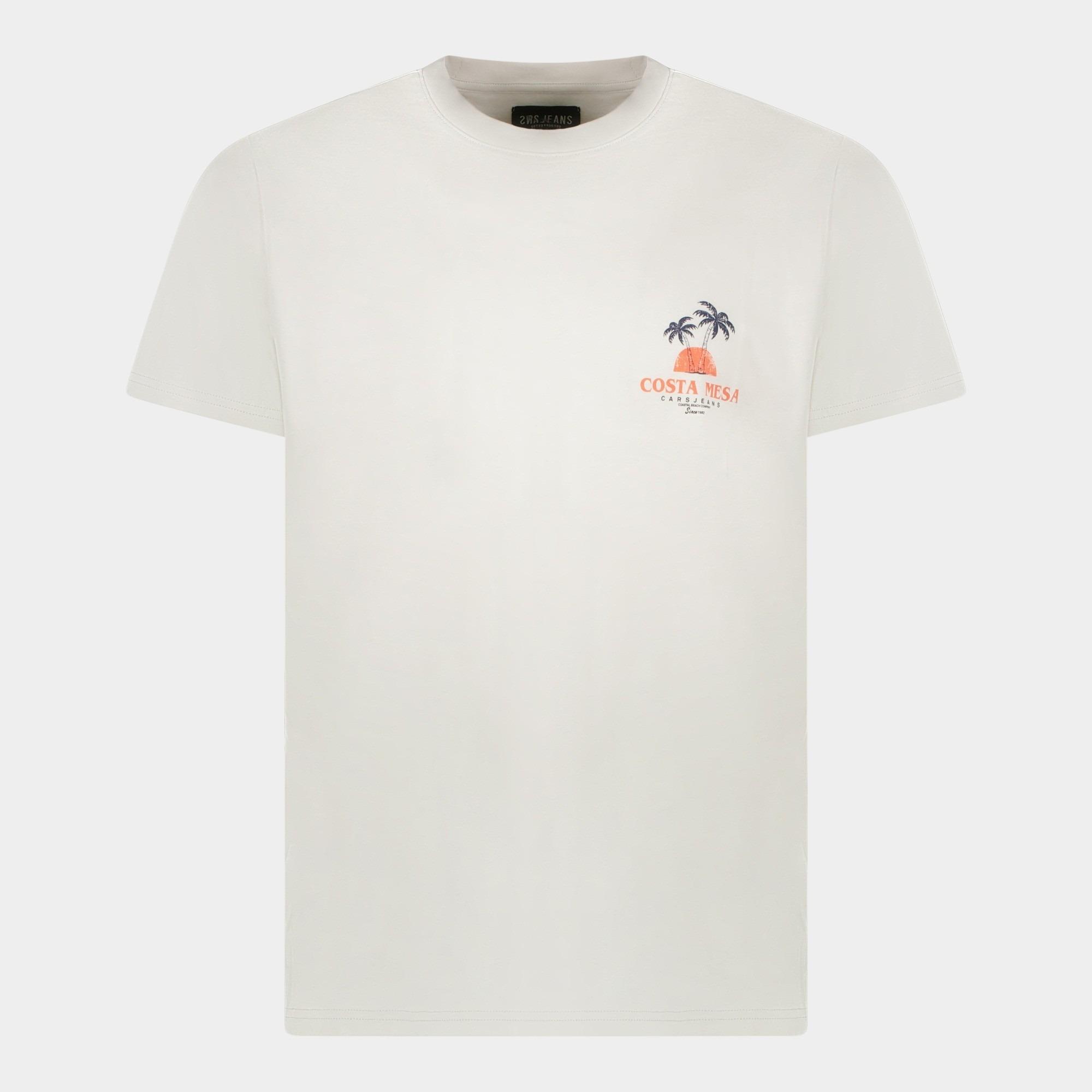 Cars Jeans T-shirt korte mouw Wit SUROSO 40175/20
