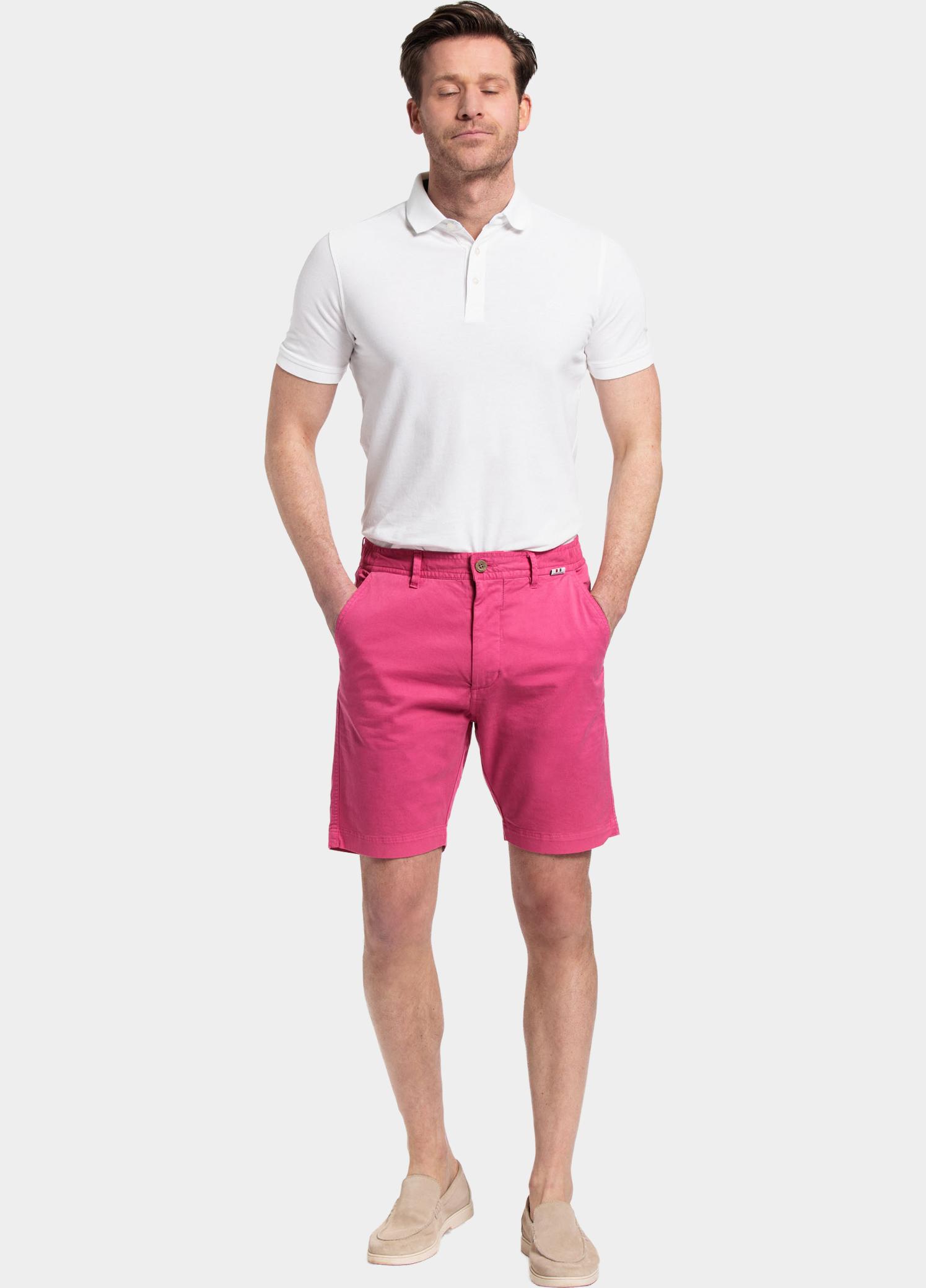 Giordano Korte Broek heren Rood Porter Short (elastic in wais 411117/33