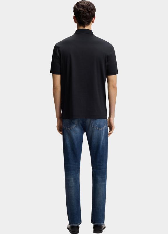 BOSS Black Polo korte mouw Blauw C-Parris 01 10263030 02 50555829/404