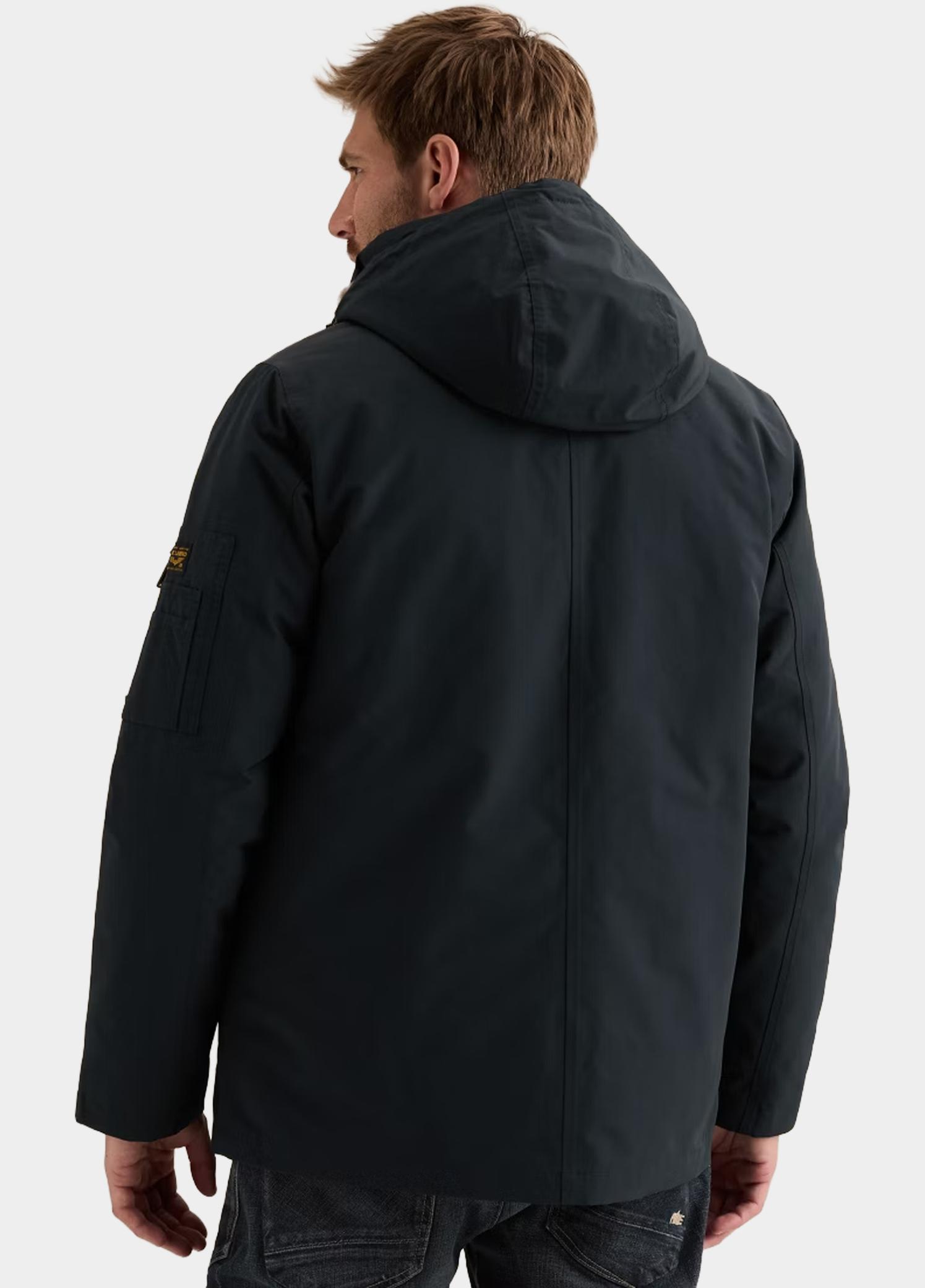 PME Legend Winterjas heren Blauw Semi long jacket ROCK-PACK PJA2609158/5281