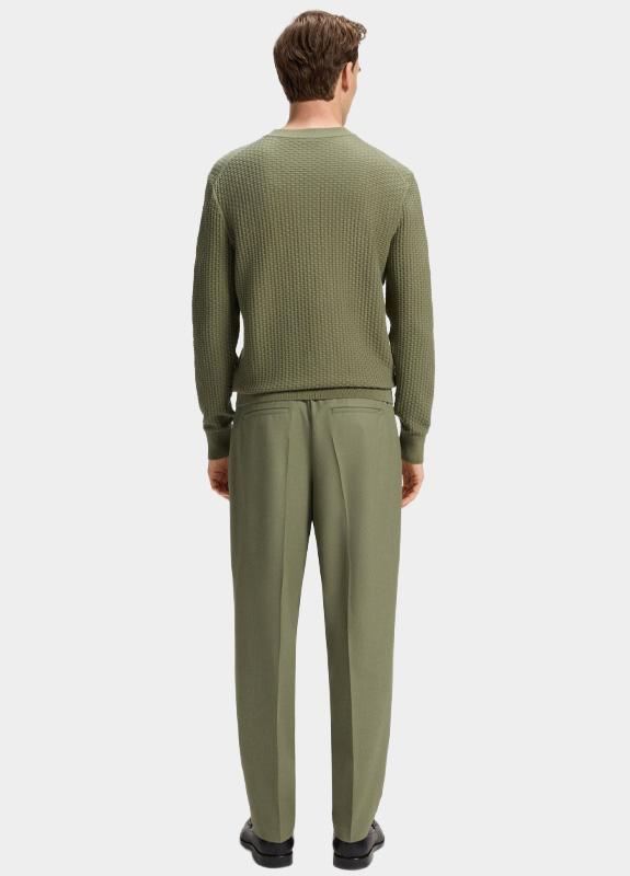 BOSS Black Pullover Groen H-Imberto 10273062 01 50545283/314 BOSS Black Pullover Groen H-Imberto 10273062 01 50545283/314