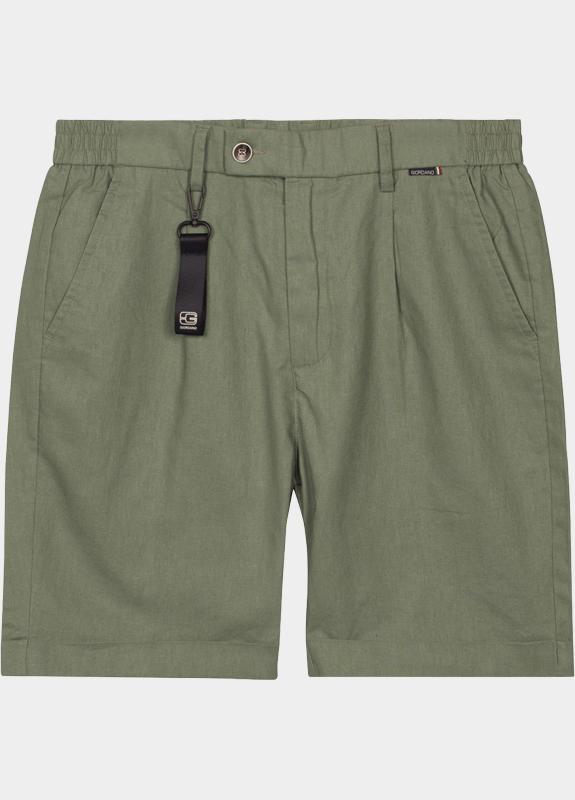 Giordano Korte Broek heren Groen Tivoli short Soft Washed Euro 611102/70