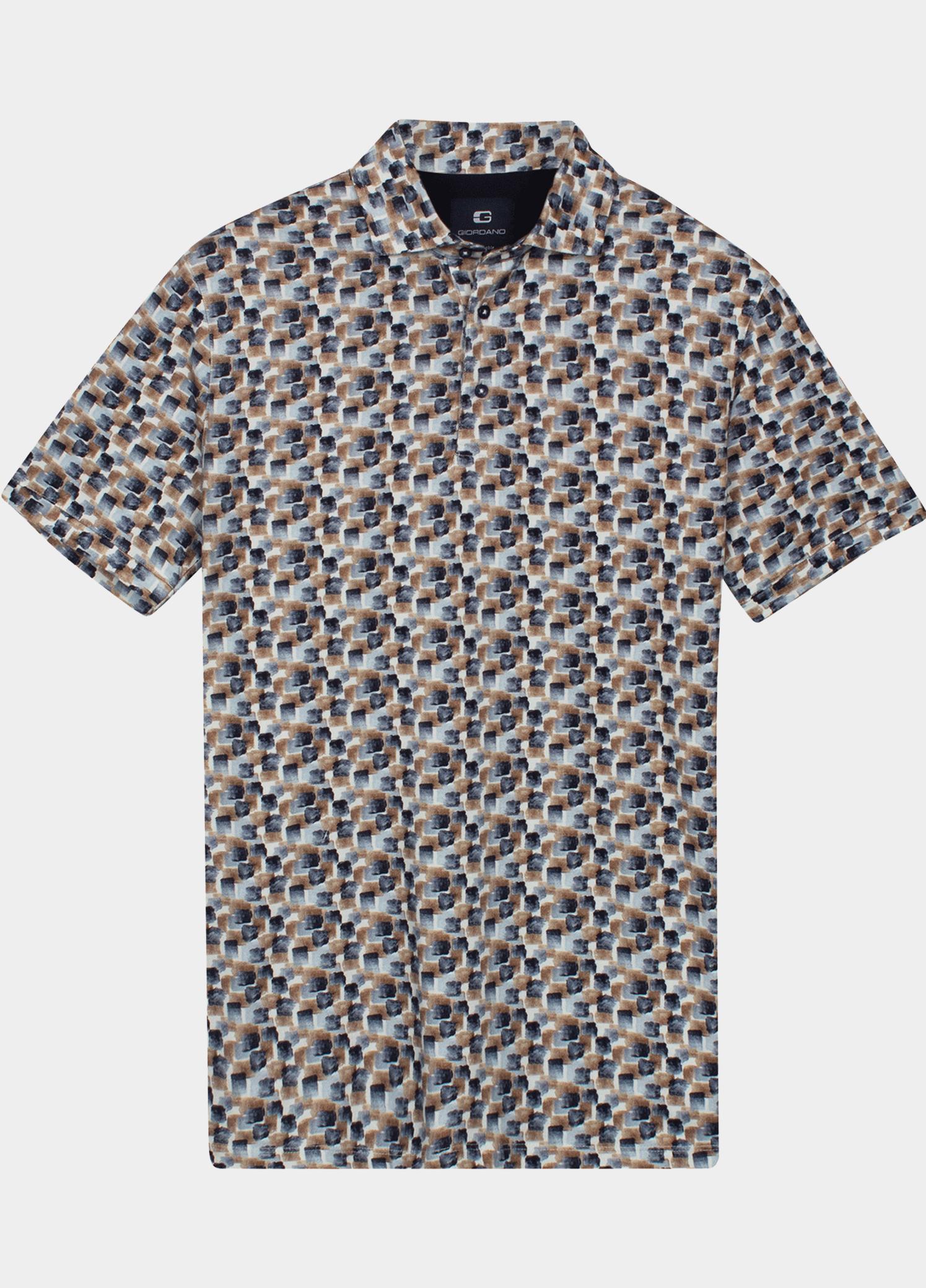 Giordano Polo heren Blauw Formentini Short Sleeve Polo 616557/60