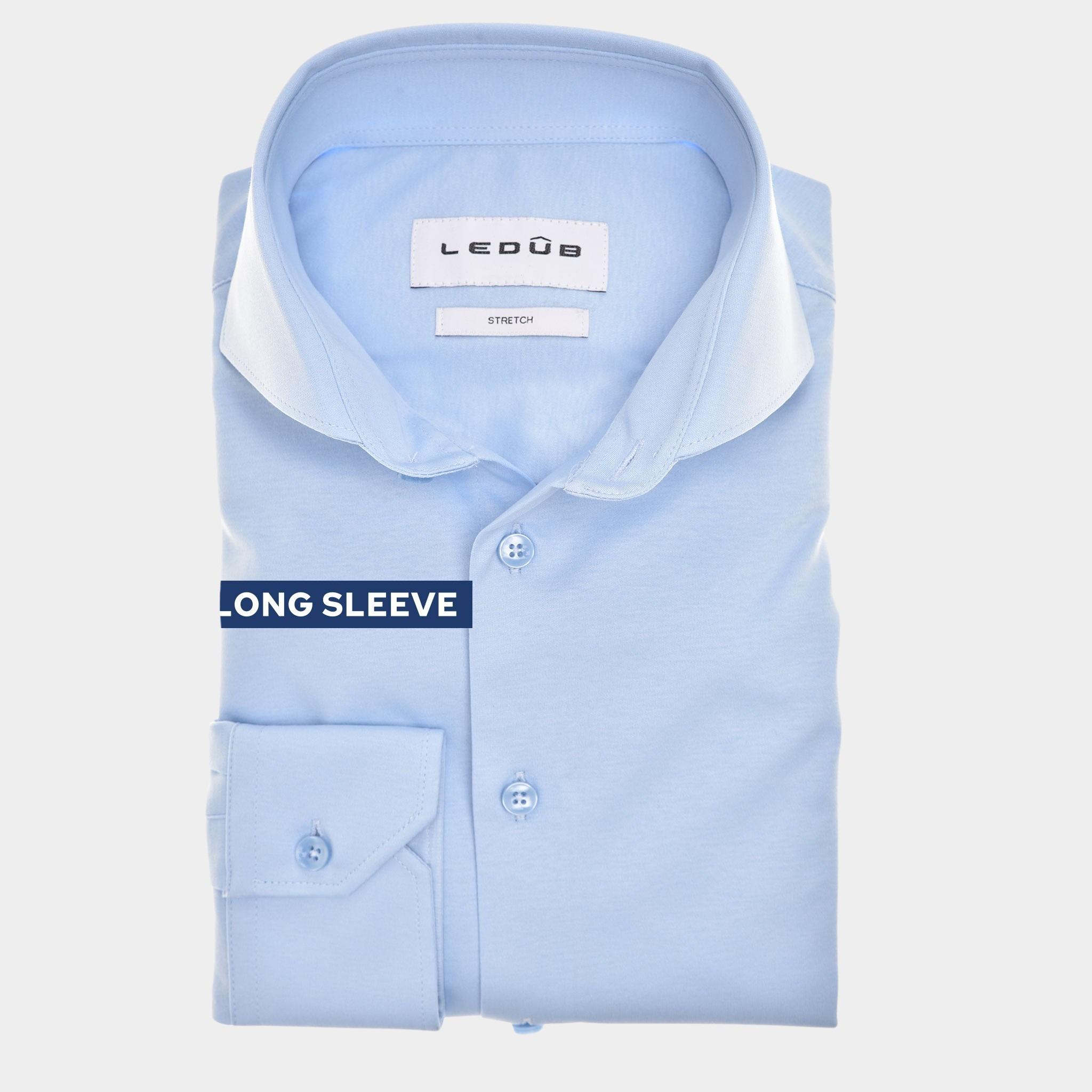 Ledub Overhemd extra lange mouw Blauw  0142967/125-000-000