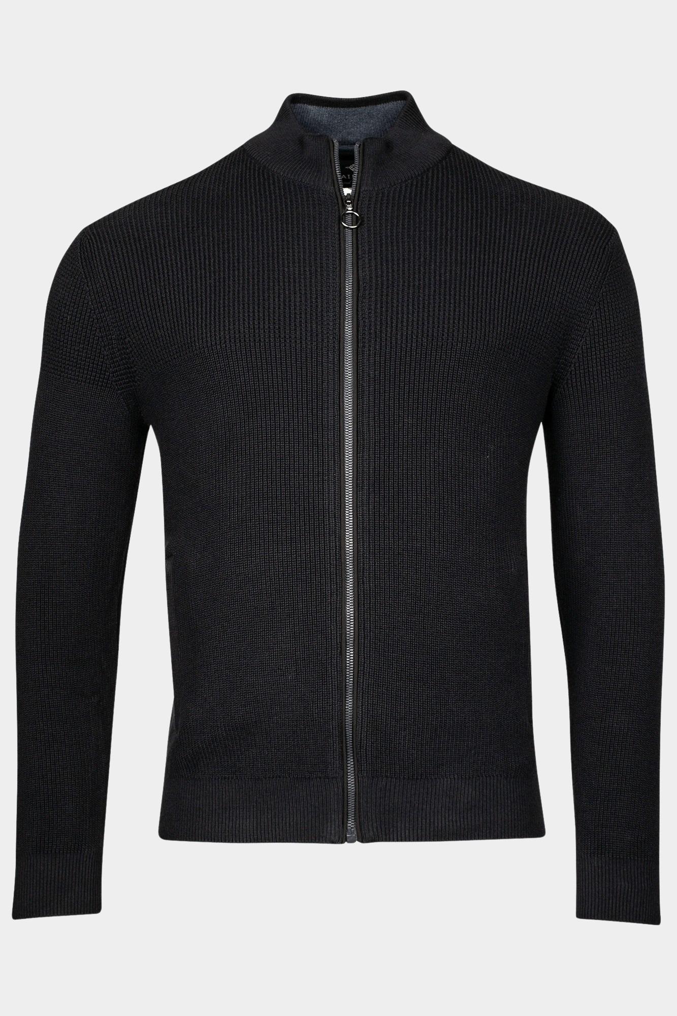 Baileys Vest Blauw Cardigan Zip 422055/60