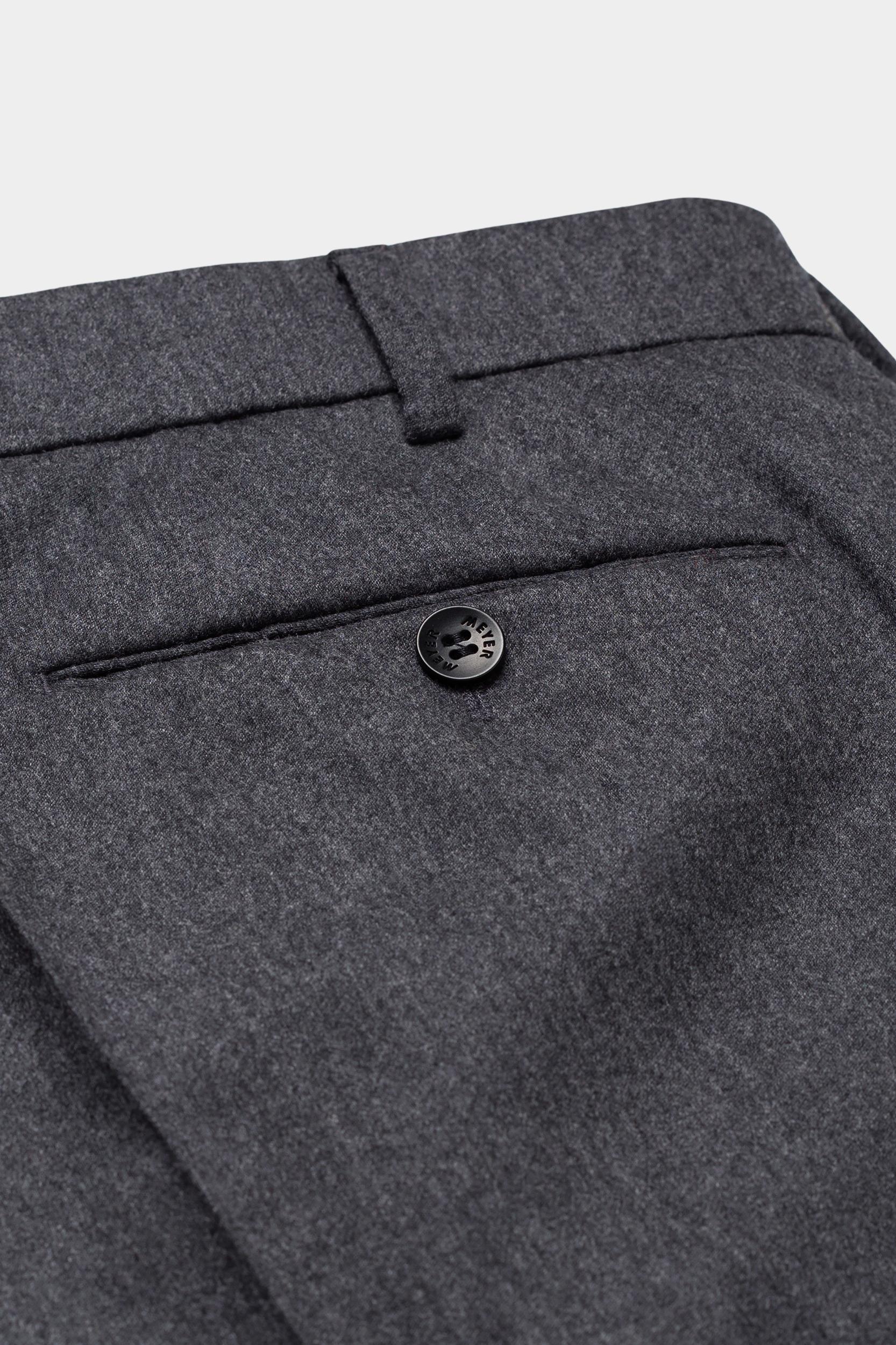 Meyer Wollen Pantalon Grijs BONN Art.2-8901 1022890100/07