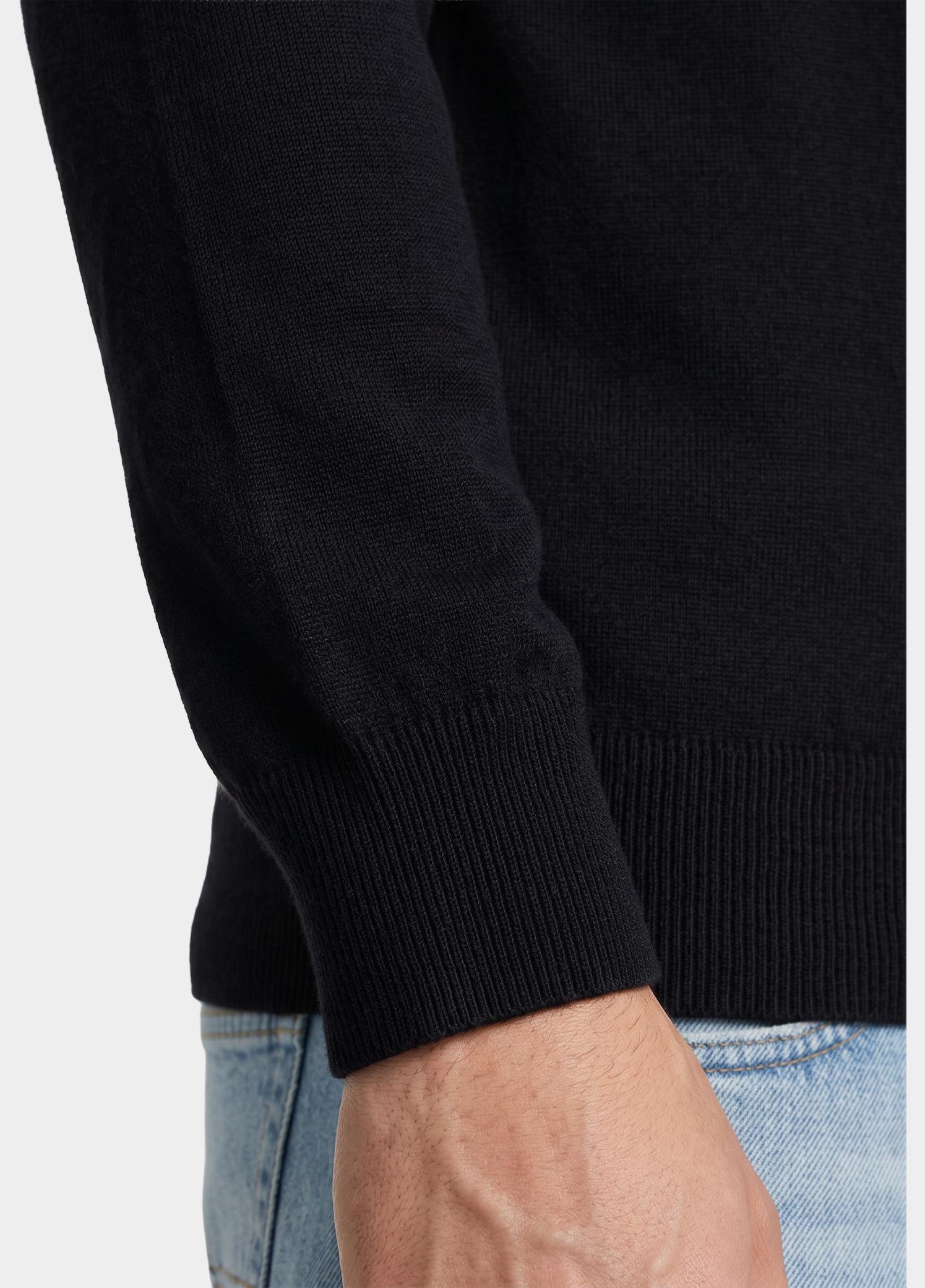 BOSS Black Pullover heren Zwart H-Leno-L 10283210 01 50571914/001