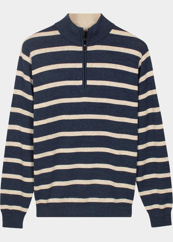 Baileys Half Zip Multi Pullover 1/2 Zip  all over st 618411/603