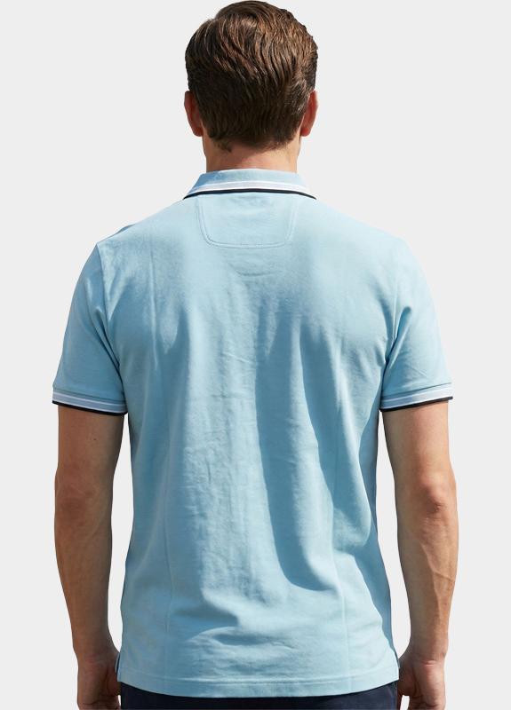 BOSS Green Polo korte mouw Blauw Paddy 10241663 01 50469055/455