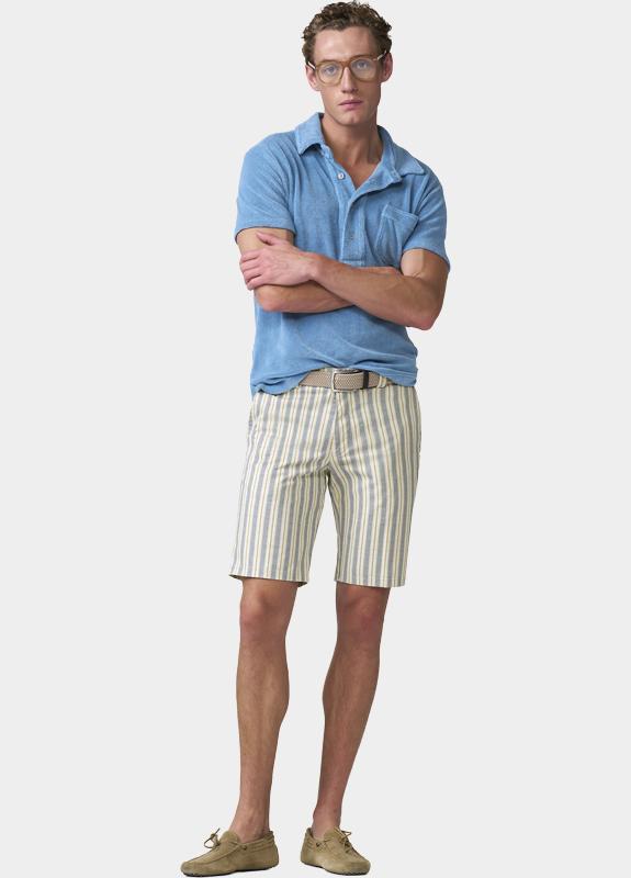 Meyer Chino Blauw B-PALMA Art.1-3021 1401302100/16