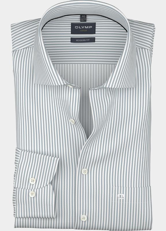 Olymp Zakelijk overhemd heren Grijs Luxor 135874/63