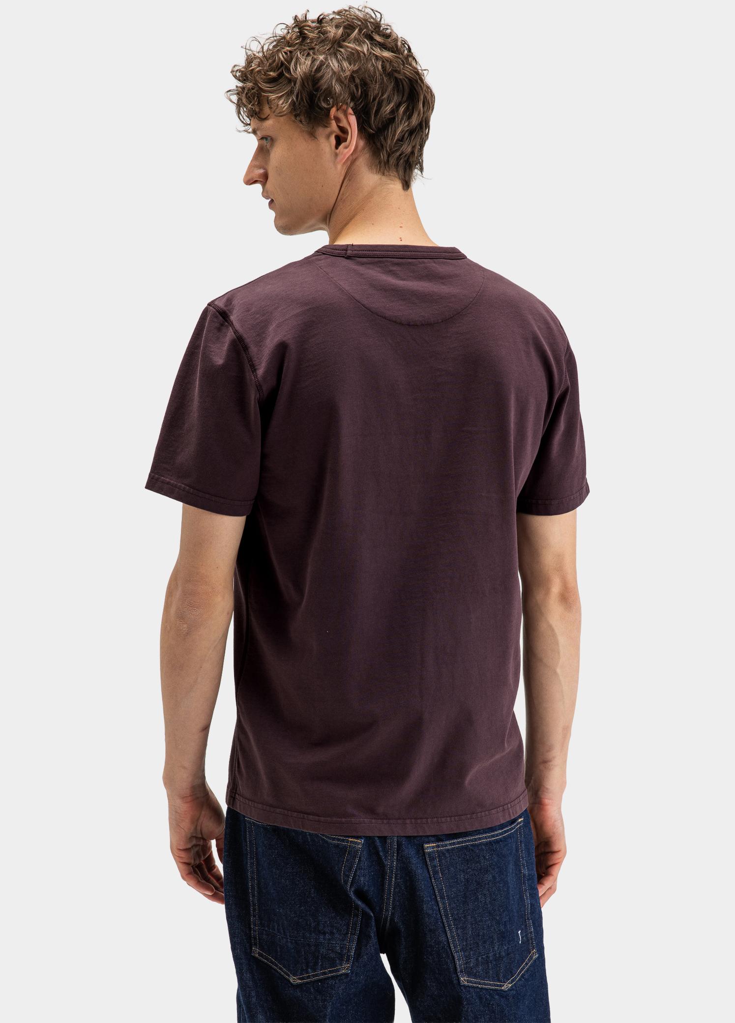 Butcher of Blue T-shirt heren Paars Army Circle M2622005/845
