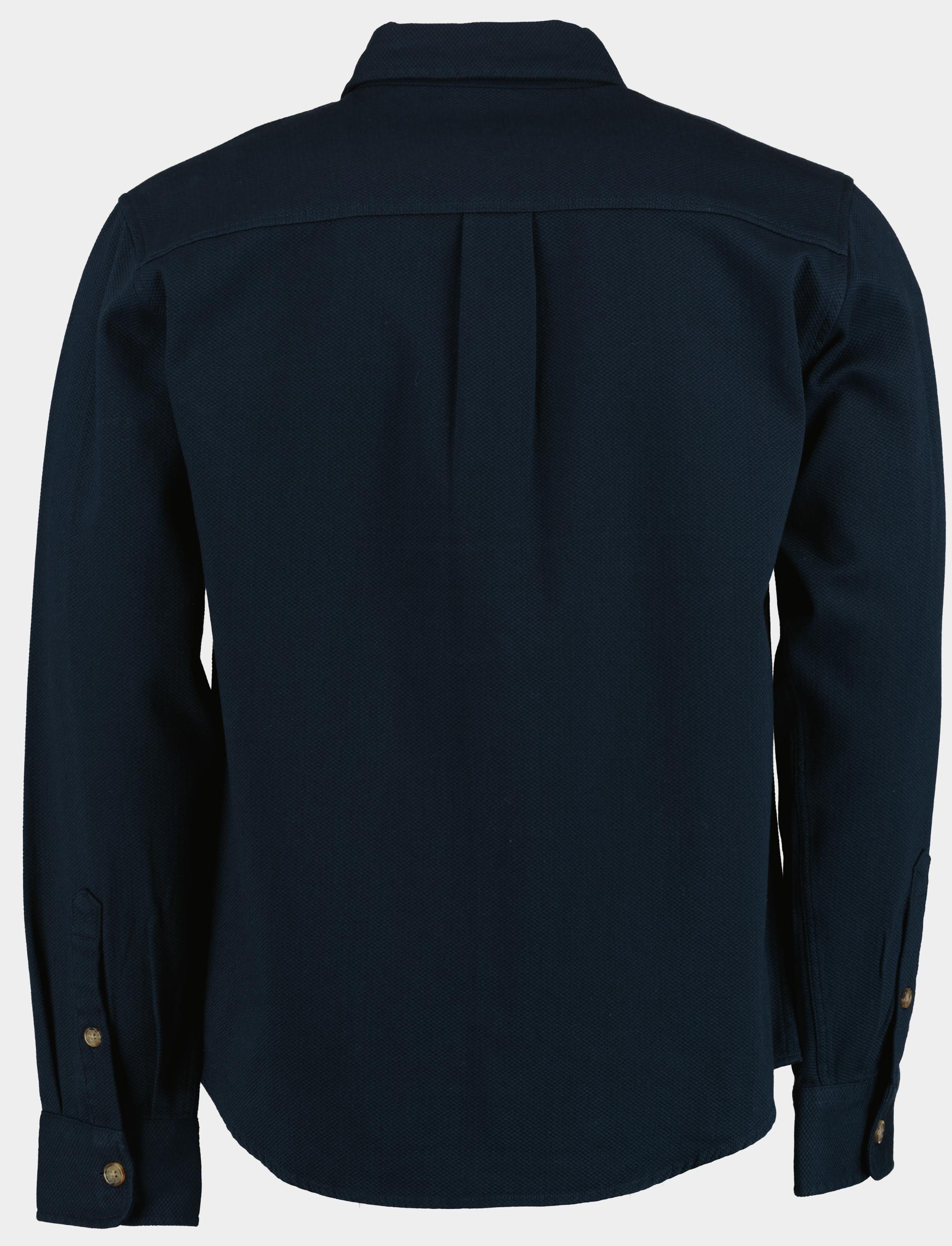 Scotland Blue Overshirt Blauw Cia Shirtjacket SPE25114CI63SB/290 navy