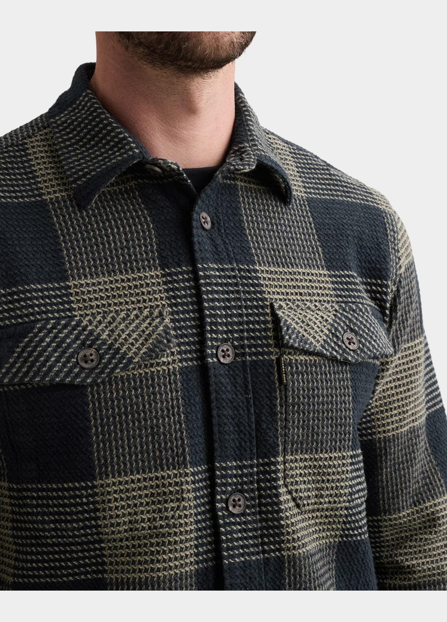 PME Legend Overhemd heren Blauw Long sleeve shirt Structure Y PSI2608229/5281