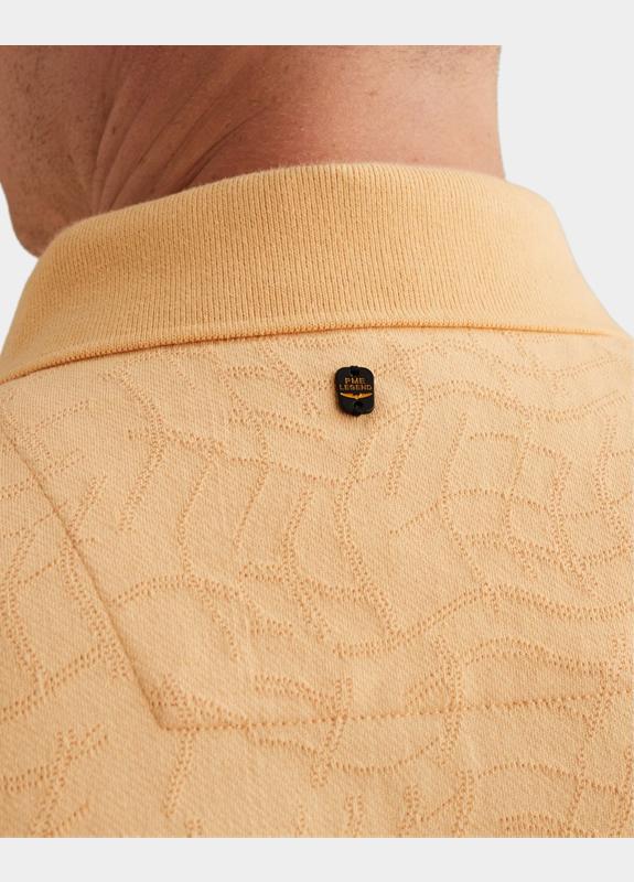 PME Legend Polo korte mouw Oranje Short sleeve polo jersey jacq PPSS2605860/7137