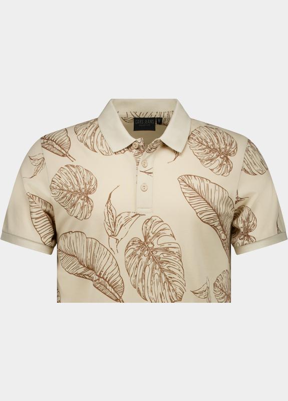 Cars Jeans Polo korte mouw Beige Trevo 61771/83