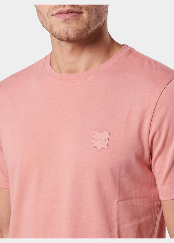 BOSS Orange T-shirt heren Roze Tales 10242631 02 50508584/632
