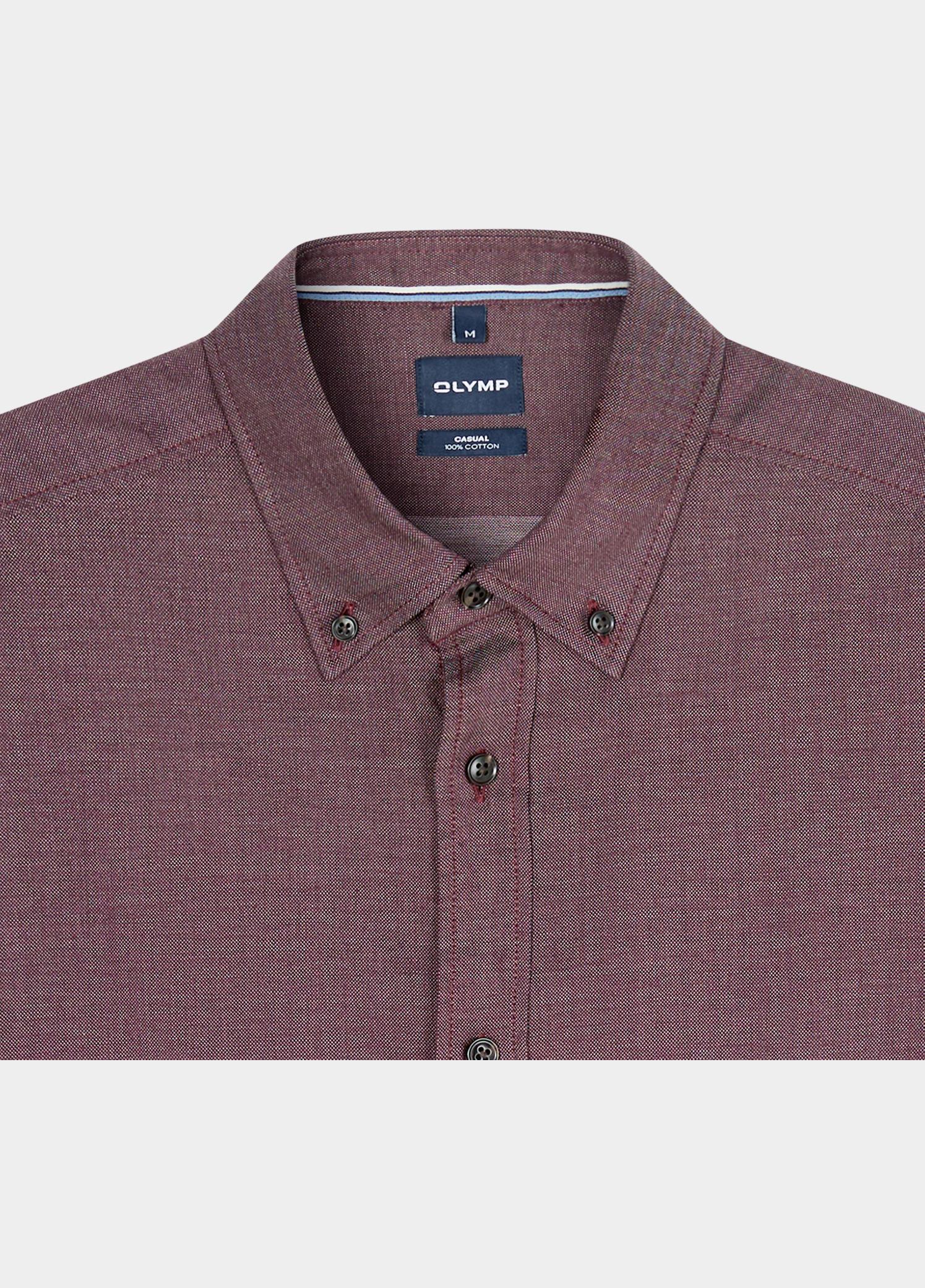 Olymp Overhemd heren Rood CASUAL D.8410 400824/37