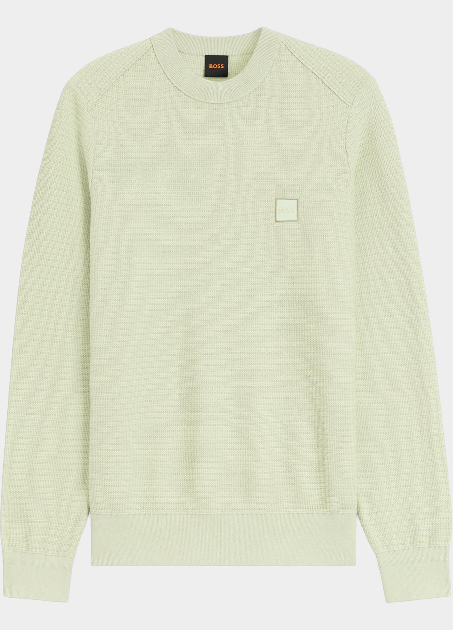 BOSS Orange Pullover Groen Anion_S 10265864 01 50527584/384