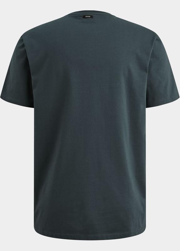 Vanguard T-shirt korte mouw Blauw Short sleeve r-neck cotton el VTSS2604532/5108